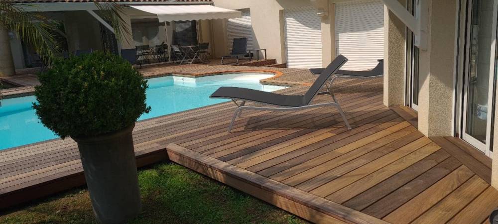 Terrasse bois à Saint-Yrieix-sur-Charente
