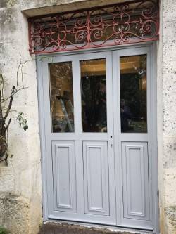 porte-semi-vitre